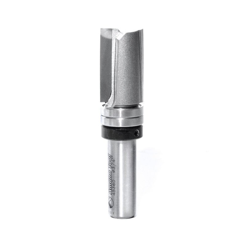 Amana Tool 45360 Carbide Tipped Down Shear Face Plunge Template 34 Dia x 114 x 12 In