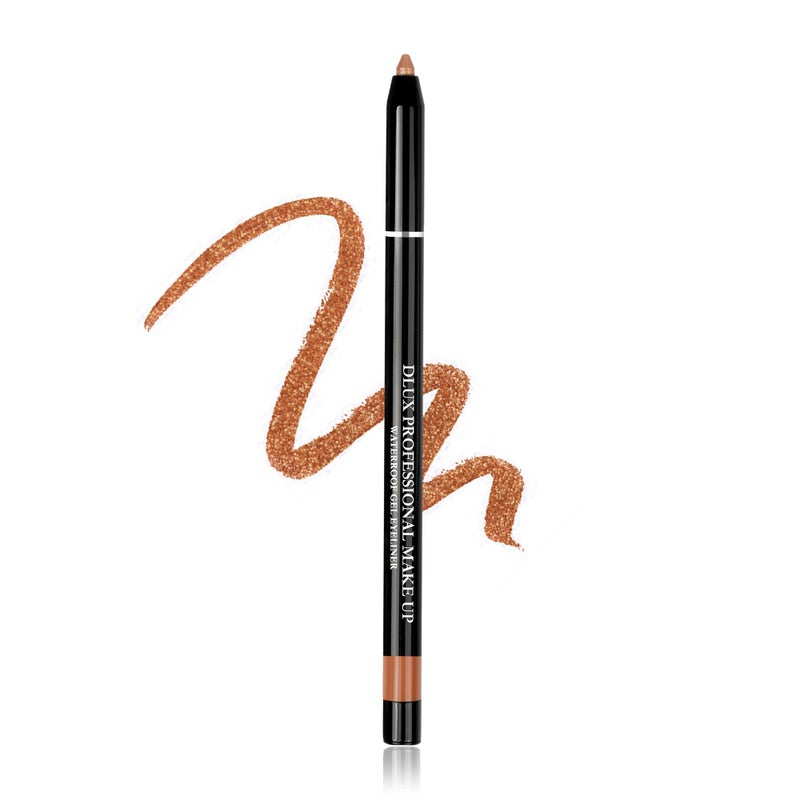 DLUX PROFESSIONAL Gel Eyeliner - 4g Stick Eye liner, Waterproof Pencil Gel Liner, Smooth Cream Eye shadow, Smudge-Free, Long-Lasting, Intense Colours, Easy To Use Korean Cosmetic - Image 1