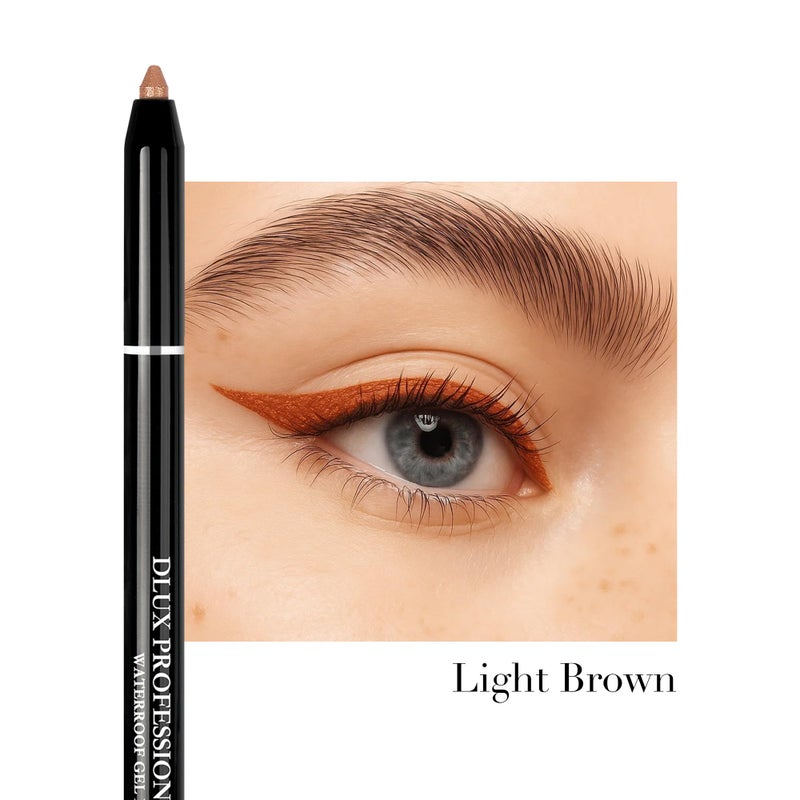 DLUX PROFESSIONAL Gel Eyeliner - 4g Stick Eye liner, Waterproof Pencil Gel Liner, Smooth Cream Eye shadow, Smudge-Free, Long-Lasting, Intense Colours, Easy To Use Korean Cosmetic - Image 2