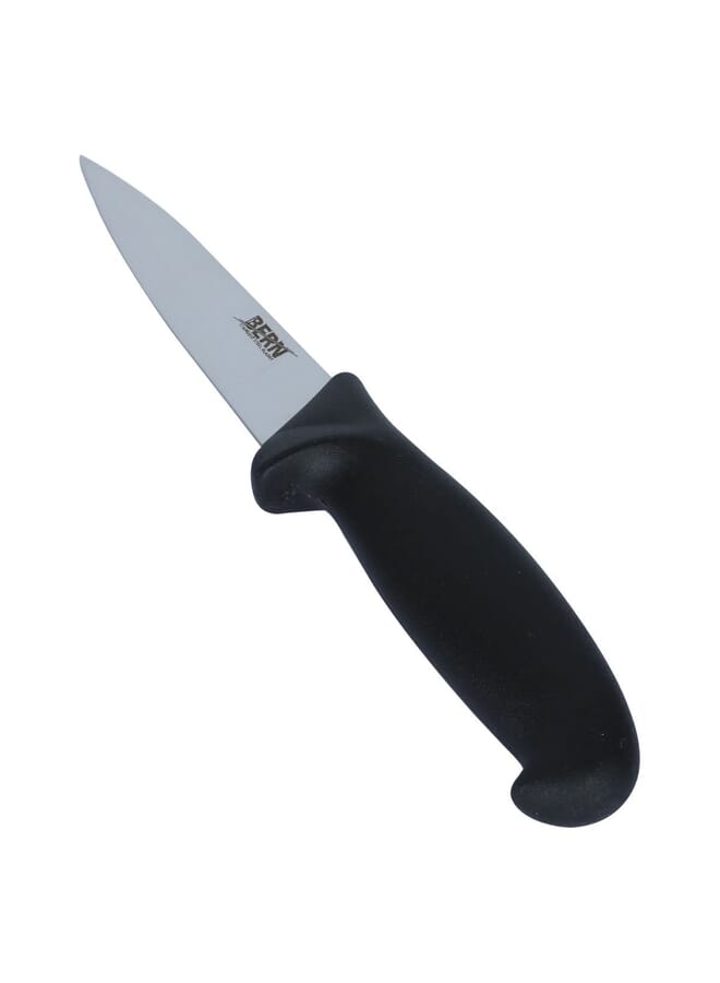 BURN Knife Steel With Black Handle Size 4 - Image 2
