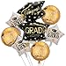 Villorem 7Pcs Congrats Grad Balloons Set Graduation Hat Balloon Class of 2026 Graduation Party Decorations for College High School Grad Party 2026 - Image 4