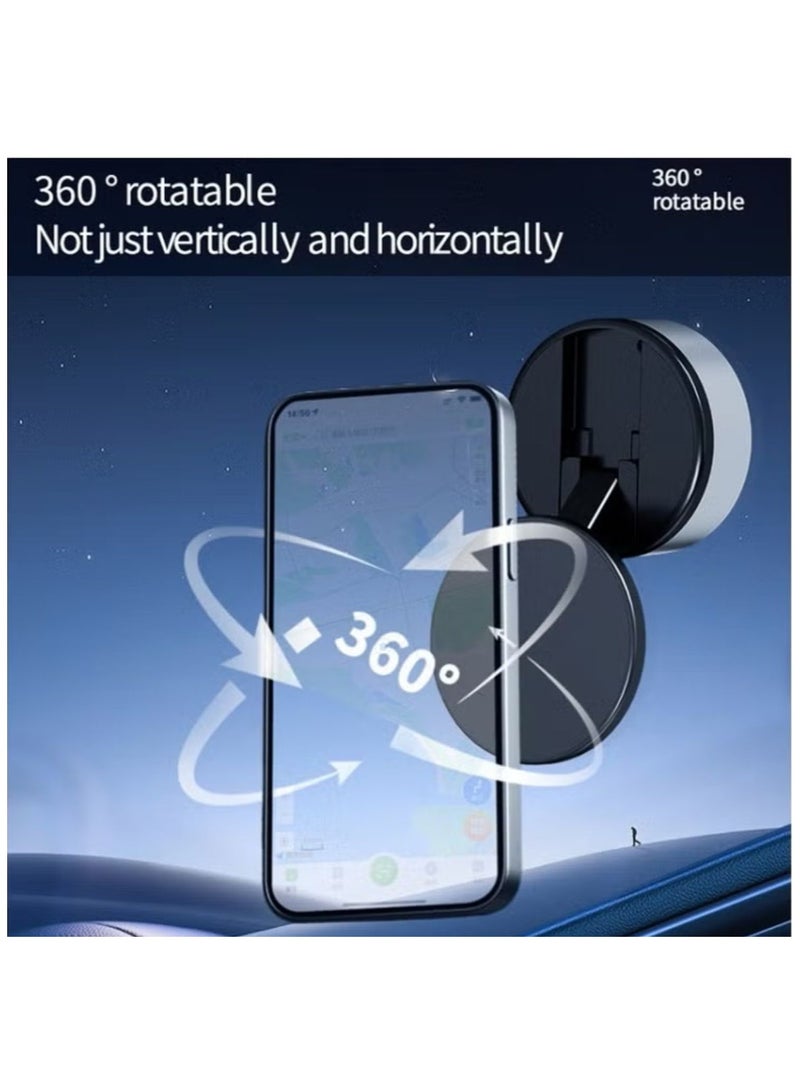 حامل لوحة القيادة للسيارة X10Q المزود بامتصاص الفراغ وحامل الملاحة في وحدة التحكم المركزية، حامل هاتف عالمي يدور 360 درجة لنظام تحديد المواقع العالمي (GPS) والهواتف الذكية والأجهزة اللوحية، مضاد للانزلاق وسهل التركيب - Image 5