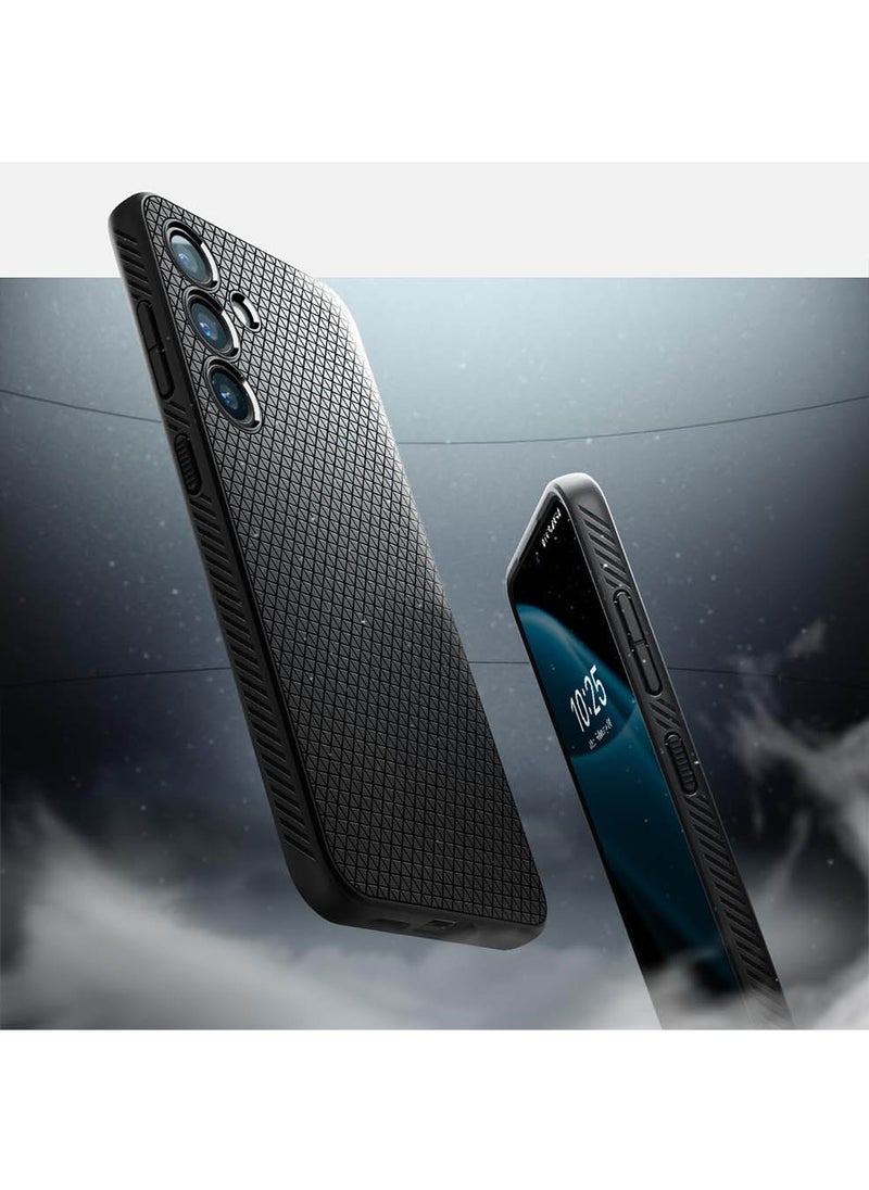 Spigen Liquid Air for Samsung Galaxy S24 PLUS case cover (2024) - Matte Black  - Image 3