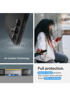Spigen غطاء حماية Liquid Air لهاتف Samsung Galaxy S24 PLUS (2024) - أسود مطفي  - Image 5