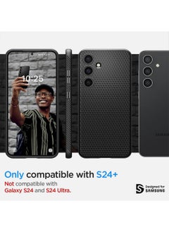 Spigen غطاء حماية Liquid Air لهاتف Samsung Galaxy S24 PLUS (2024) - أسود مطفي  - Image 2