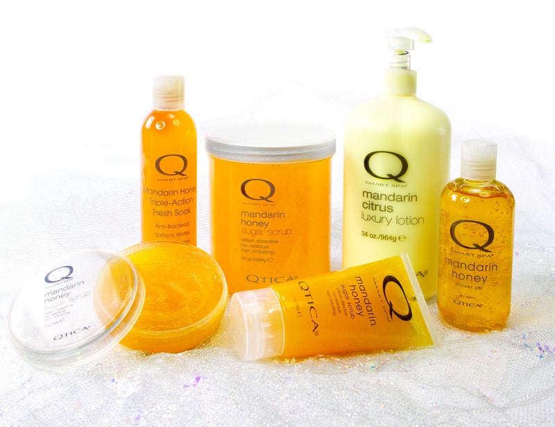 Qtica Smart Spa Sugar Scrub (Mandarin Honey, 7oz) - Image 2