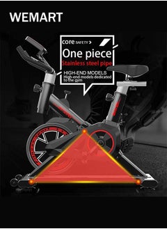 Exercise Bike, Indoor Cycling Bike Stationary, Cycle Bike with Comfortable Seat Cushion, Digital Display with Pulse, iPad Holder - pzsku/Z789947E7300E34533863Z/45/_/1718679463/091cfe31-537e-4ae1-a35d-bfb340bd01b2