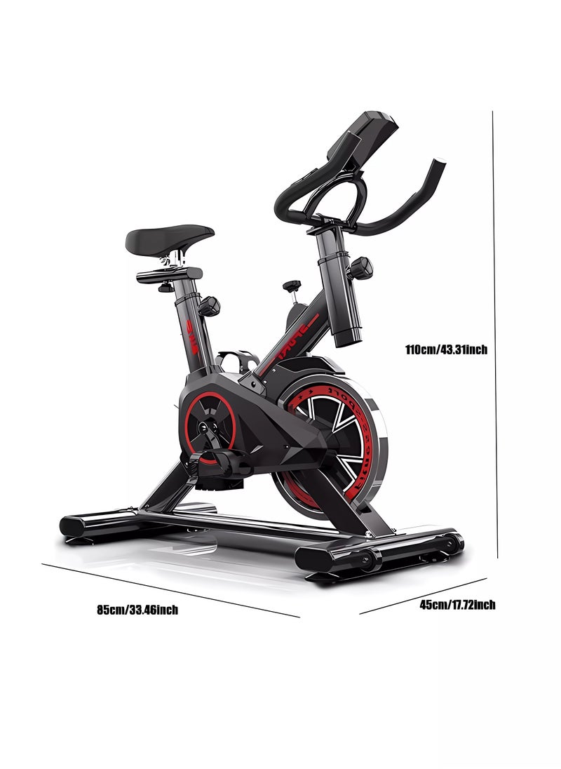 Exercise Bike, Indoor Cycling Bike Stationary, Cycle Bike with Comfortable Seat Cushion, Digital Display with Pulse, iPad Holder - pzsku/Z789947E7300E34533863Z/45/_/1718679468/2e7728ae-df8a-4d3d-8b70-8a2a94dc82c5