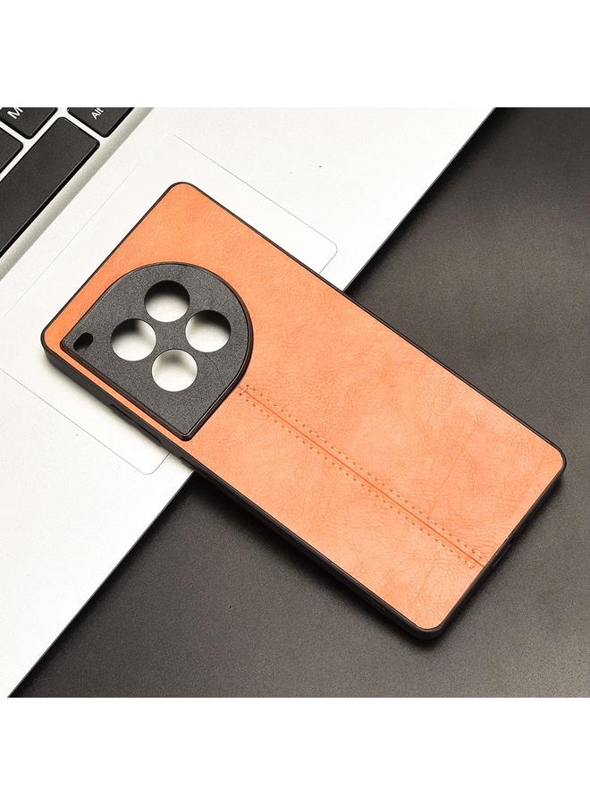 اس-توب جراب لهاتف OnePlus Ace 3 Pro، غطاء خلفي بخياطة بنمط بقرة - Image 2