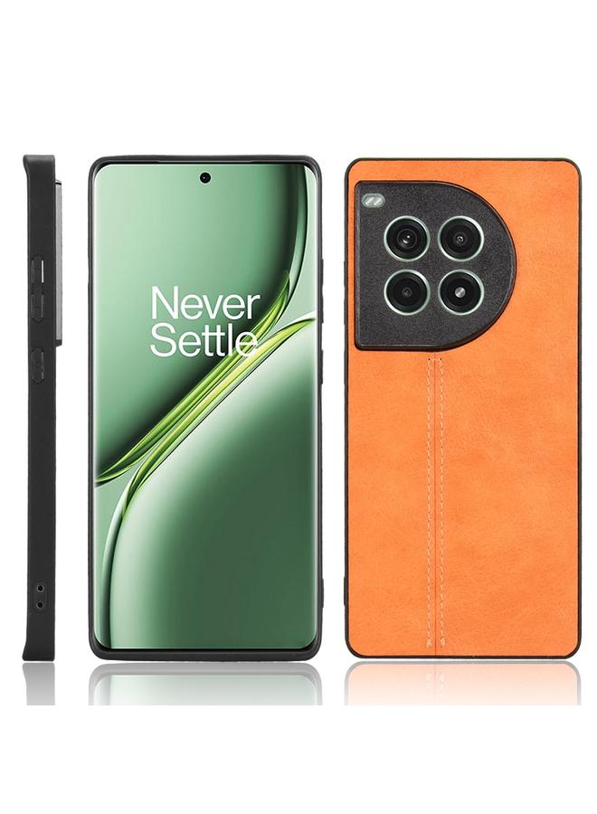 اس-توب جراب لهاتف OnePlus Ace 3 Pro، غطاء خلفي بخياطة بنمط بقرة - Image 1