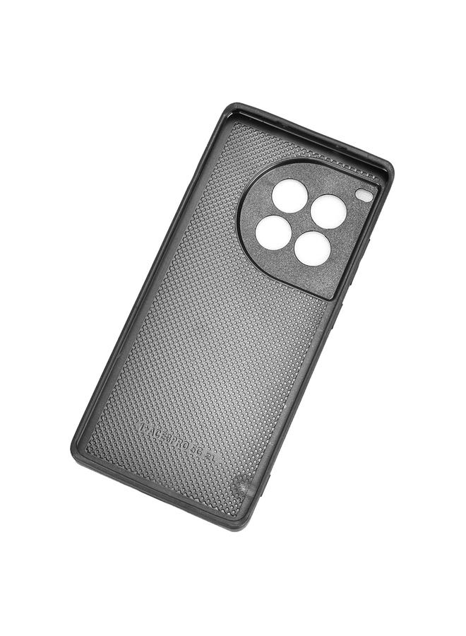 اس-توب جراب لهاتف OnePlus Ace 3 Pro، غطاء خلفي بخياطة بنمط بقرة - Image 4