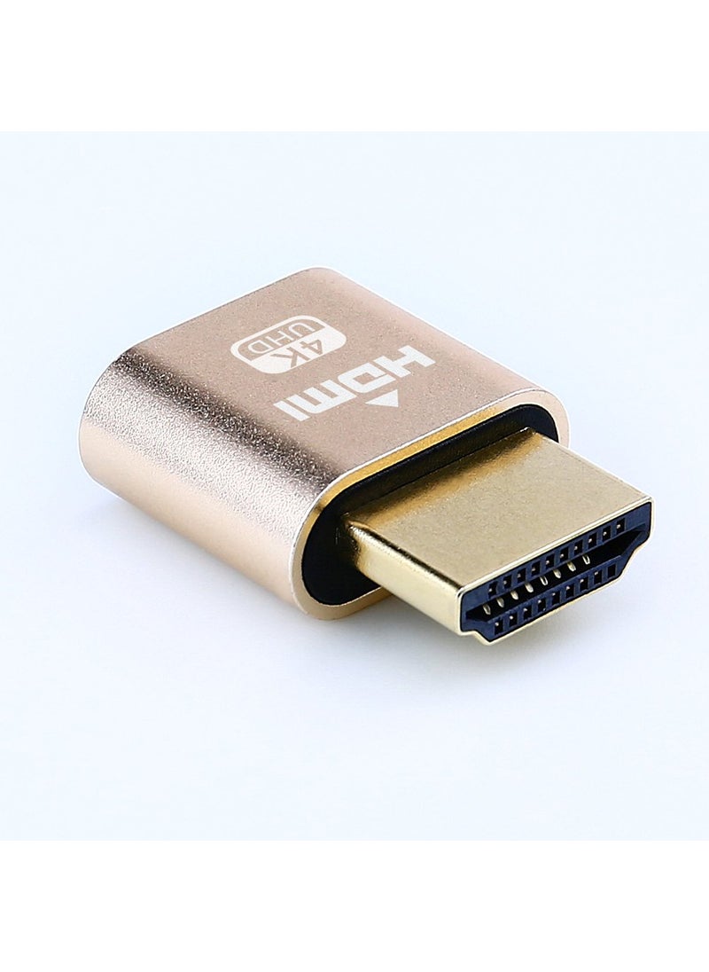 DTech DTECH 4K HDMI Dummy Plug Display Emulator Headless Ghost Adapter Compatible with Windows Mac OSX Linux Support 4kx2k 2160P 1080p for Computer Desktop (fit-Headless, 5 Pack)  - Image 5