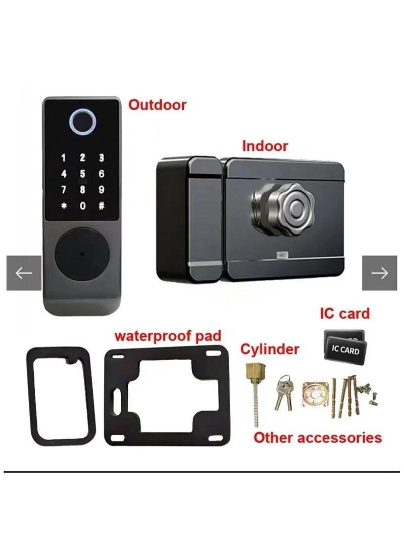 TMAS SMART LOCK finger print - password-CARD-TTLOCK APP - Image 2