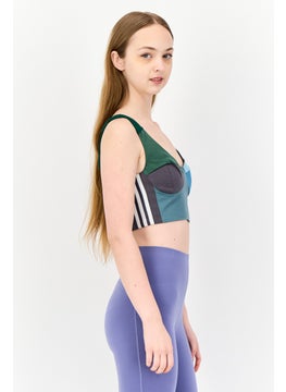 adidas Originals Adidas Originals x KseniaSchnaider Women Sportswear Fit Sleeveless Outdoor Bra Top, Multicolor  - Image 4
