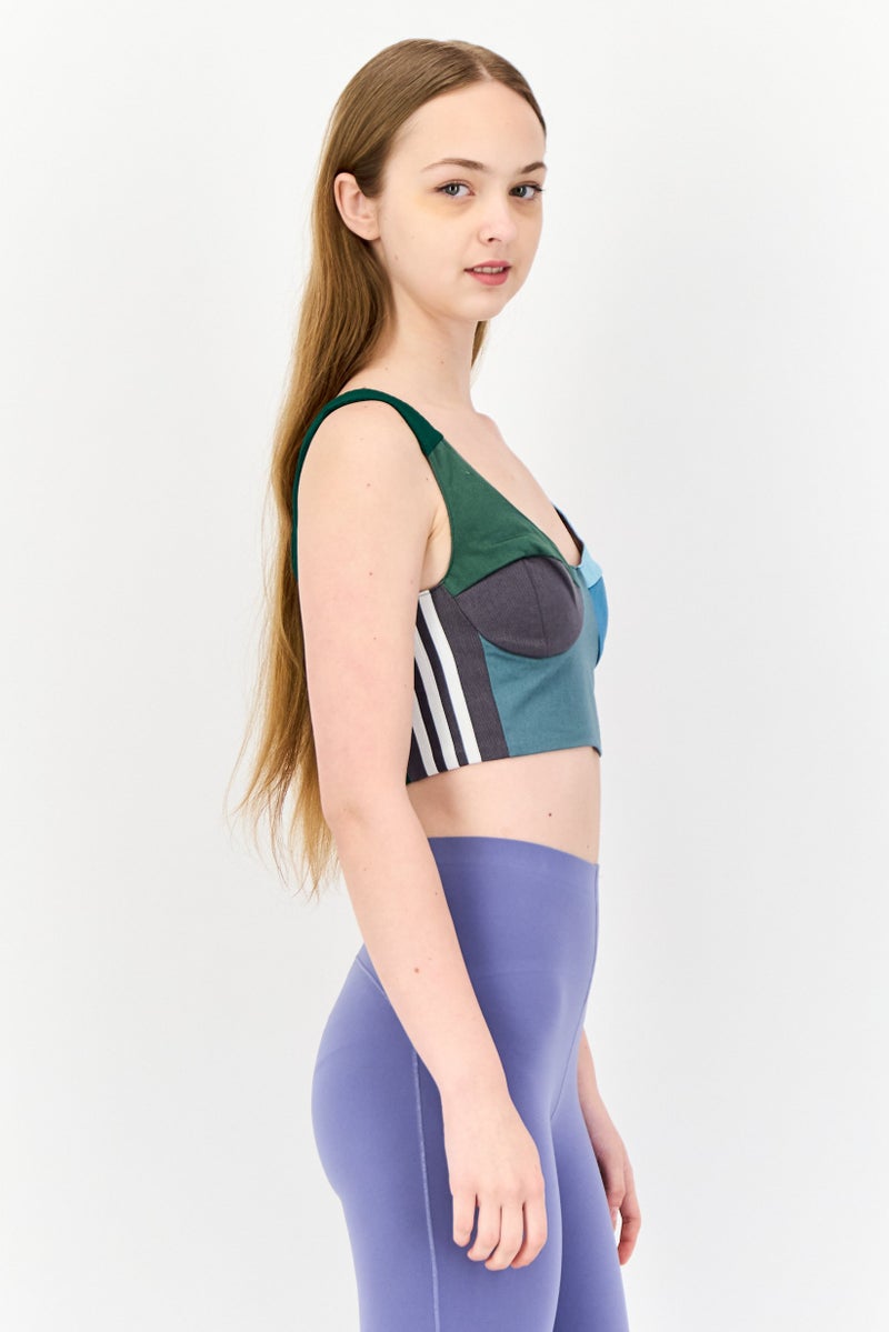 adidas Originals Adidas Originals x KseniaSchnaider Women Sportswear Fit Sleeveless Outdoor Bra Top, Multicolor  - Image 4