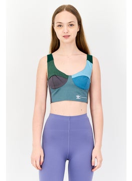 adidas Originals Adidas Originals x KseniaSchnaider Women Sportswear Fit Sleeveless Outdoor Bra Top, Multicolor  - Image 1
