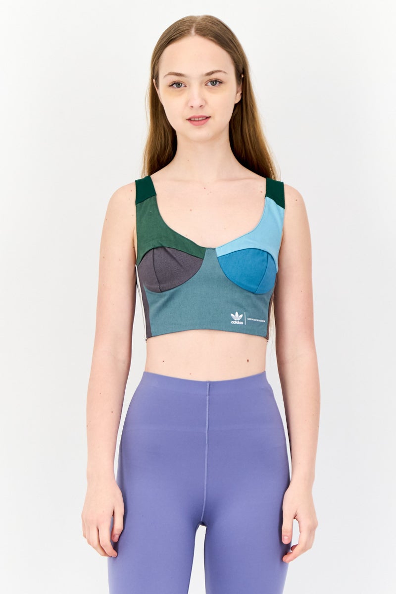 adidas Originals Adidas Originals x KseniaSchnaider Women Sportswear Fit Sleeveless Outdoor Bra Top, Multicolor  - Image 1