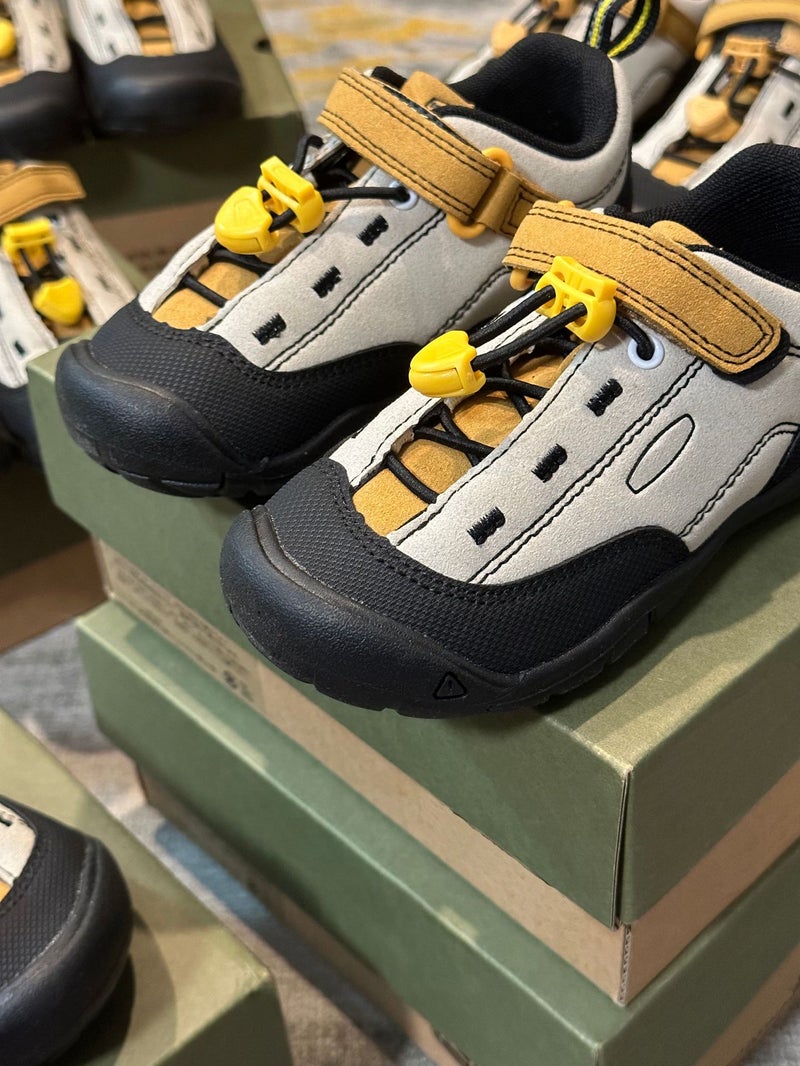 Jasper New Spring Outdoor Hiking Shoes Anti-Velvet Cowhide Casual Sneaker Boys Girls Middle School Children - Image 3