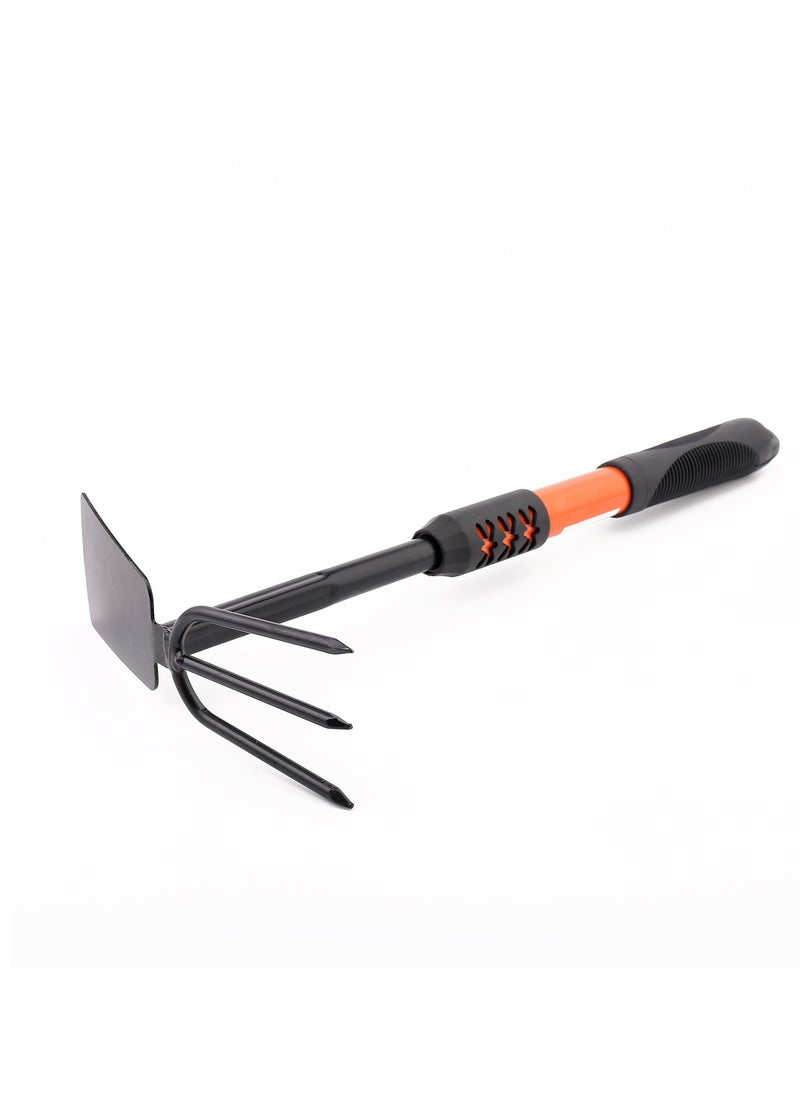 LAWAZIM Dual Head Long Handle Gardening Tool – Lightweight 300g, Hanging Hole – For Digging, Plowing, Weeding, Soil Loosening, and General Gardening Use  - Image 1