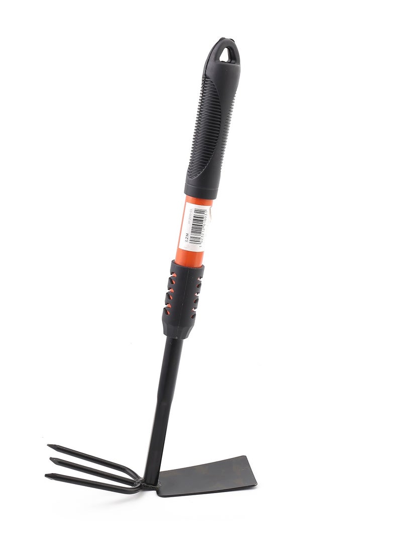 LAWAZIM Dual Head Long Handle Gardening Tool – Lightweight 300g, Hanging Hole – For Digging, Plowing, Weeding, Soil Loosening, and General Gardening Use  - Image 2