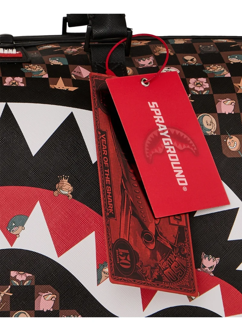 SPRAYGROUND  PEEKING CHARACTERS REMIX DUFFLE  | Best Price UAE