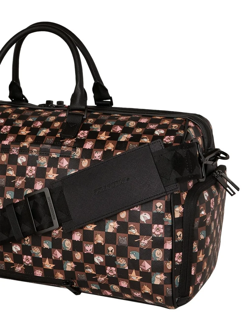 SPRAYGROUND  PEEKING CHARACTERS REMIX DUFFLE  | Best Price UAE