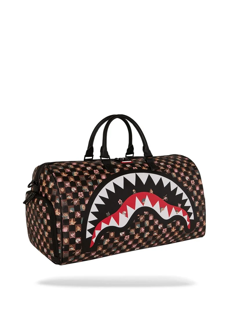 SPRAYGROUND PEEKING CHARACTERS REMIX DUFFLE