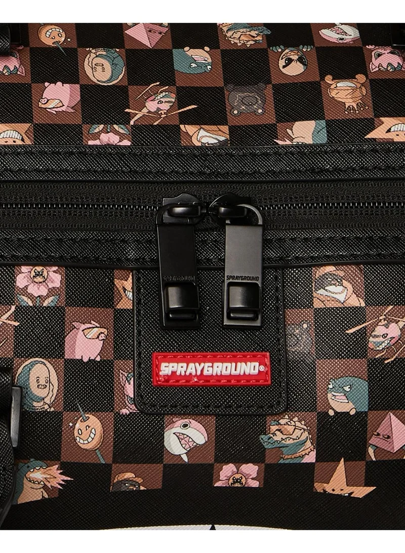 SPRAYGROUND  PEEKING CHARACTERS REMIX DUFFLE  | Best Price UAE