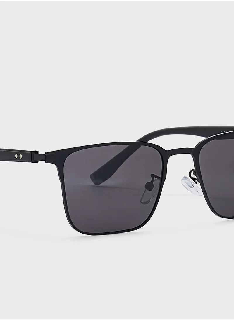 روبرت وود Polarized Lens Wayfarer Sunglasses