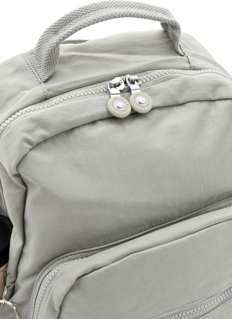 Sanmorris Waterproof Crinkle Fabric Multi-Eye Large Size Laptop School and Backpack - Image 3