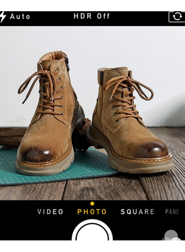 Warrior Fashionable Retro Martin Boots  - Image 3