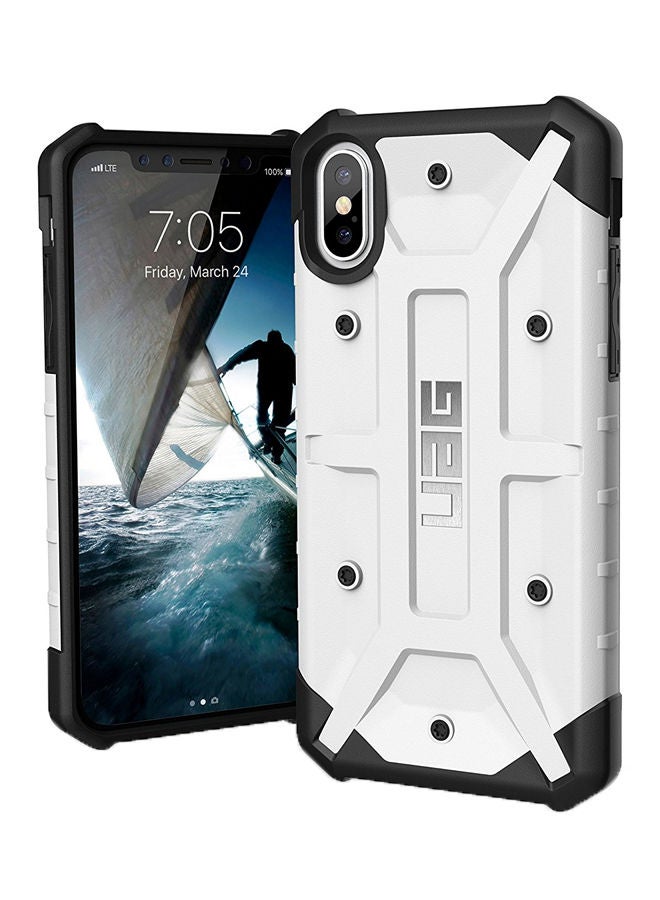NIBEMINENT Pathfinder Case Cover For Apple iPhone X White  - Image 1