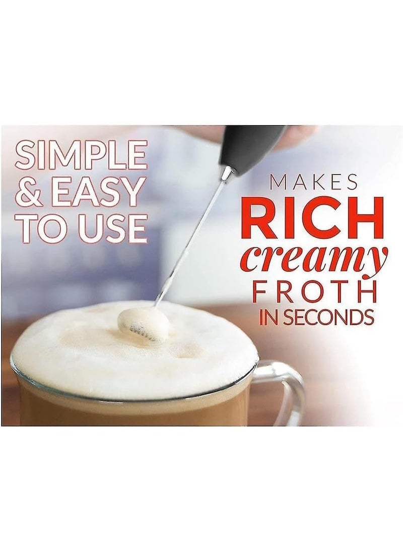 Handheld Milk FROTHER with Battery Operated Stand and Milk FROTHER - Image 5