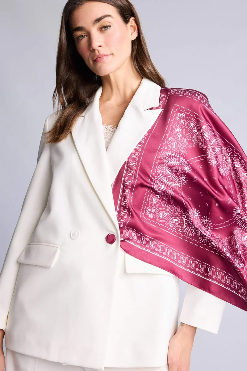 Defacto  Woman Printed Satin Foulard for Women | Best Price UAE