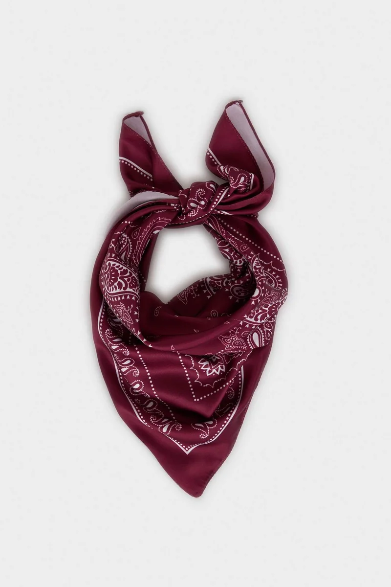 Defacto  Woman Printed Satin Foulard for Women | Best Price UAE