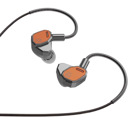 HiBy سماعات HiBy Yacht10 IEM φ10mm ديناميكية من سبائك المغنيسيوم والألمنيوم عالية الأداء مع تشويه منخفض ديناميكي 0.78mm 2-pin قابلة للفصل - Image 1