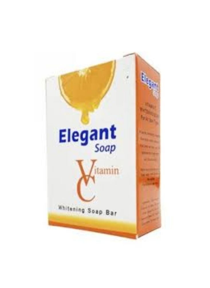 Elegant Vitamin C Soap – Whitening & Brightening Bath Bar for Face & Body 135g - Image 2