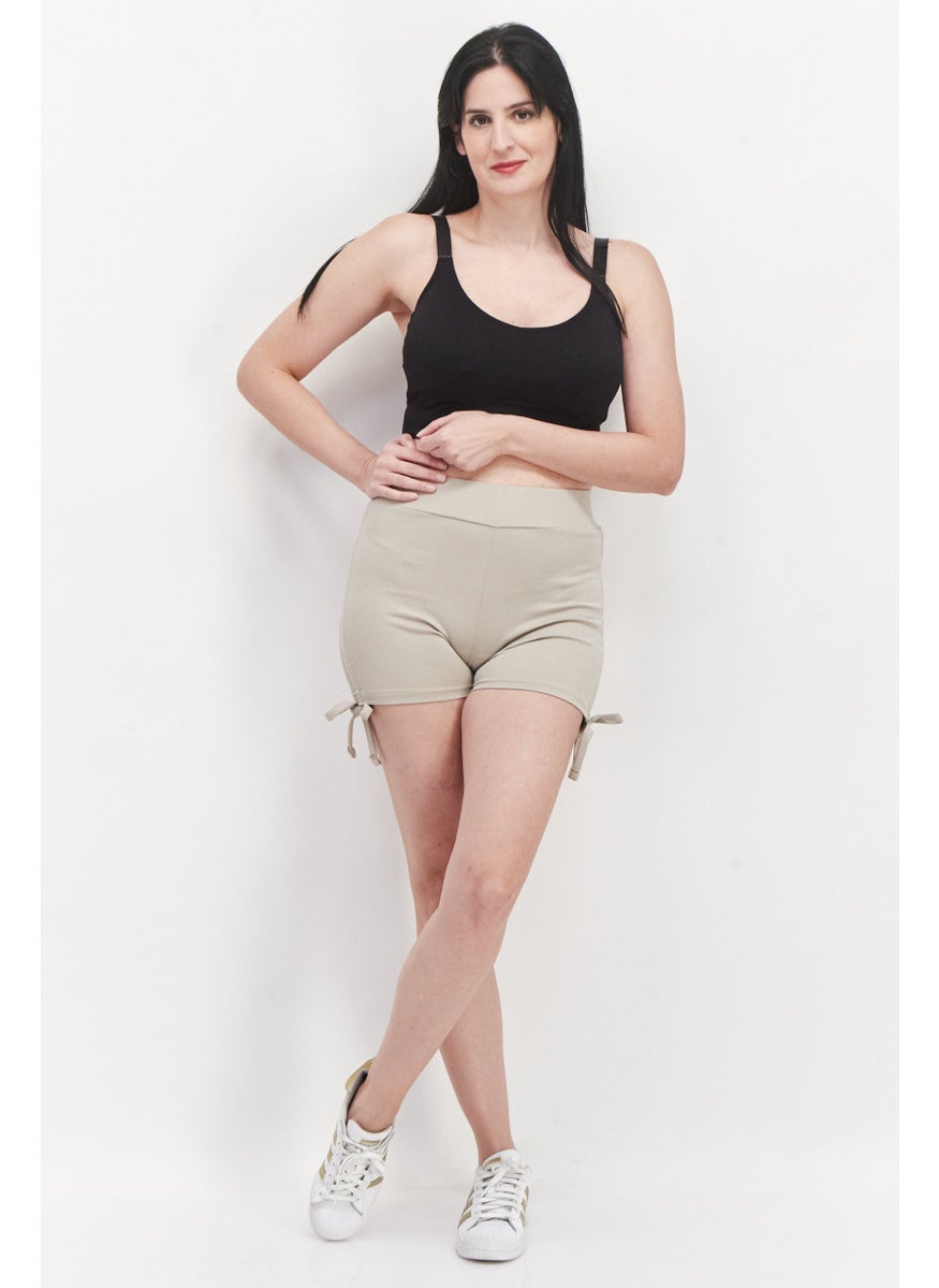 Women Textured Basic Shorts, Beige - pzsku/Z789A3C4C34E5E01A74B9Z/45/_/1732457427/f1b8e497-a758-4ffb-9452-bf981e9224bf