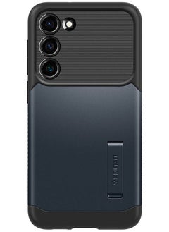 Spigen غطاء حماية رفيع للغاية لهاتف سامسونج جالكسي S23 بلس مزود بحامل - معدن رمادي  - Image 3
