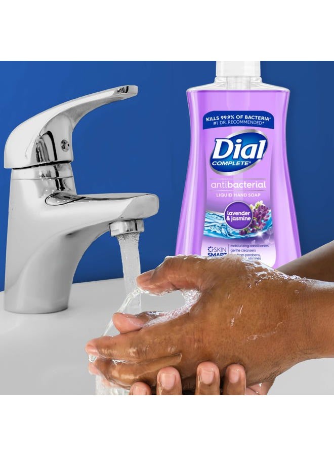 Dial Antibacterial Liquid Hand Soap, Lavender & Twilight Jasmine, 7.5 Fluid Ounces - Image 5