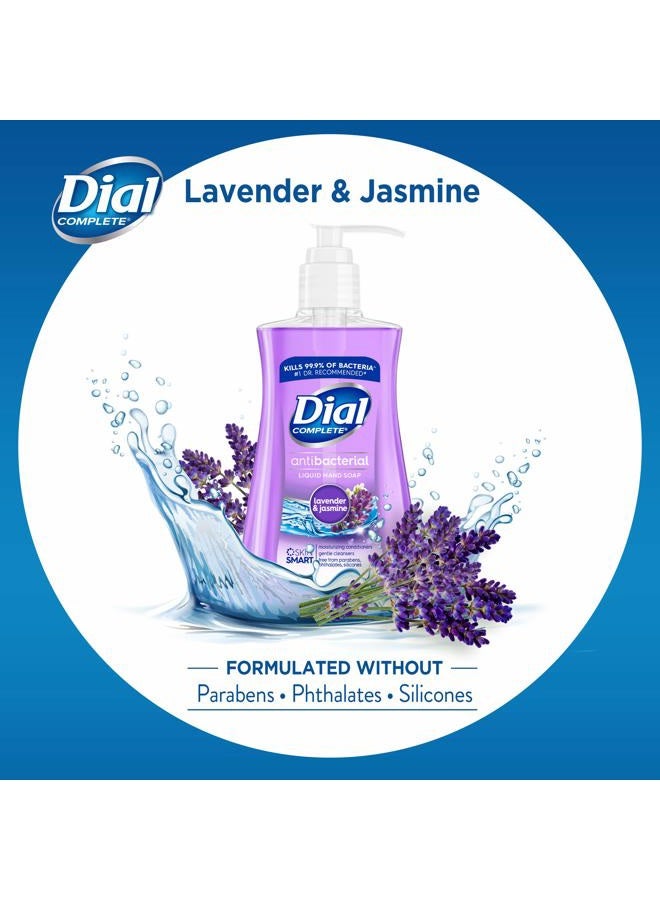 Dial Antibacterial Liquid Hand Soap, Lavender & Twilight Jasmine, 7.5 Fluid Ounces - Image 4