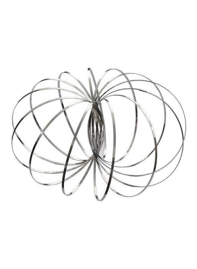 NIBEMINENT Magic Flow Rings Stainless Steel Toys Original Kinetic Spring Toy 