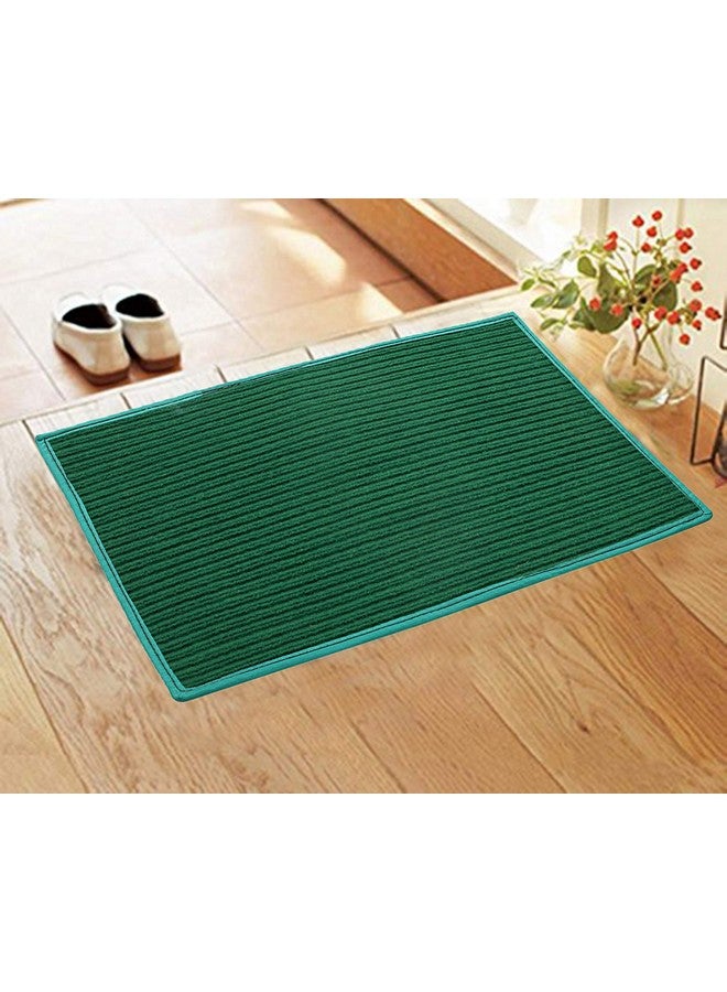 Kuber Industries Rectangular Door Mat|Circle Print Design & Soft Microfiber|Anti Slip & Water Absorbant|Size 56 X 37 Cm, Pack of 3 (Red, Maroon & Green) - Image 4