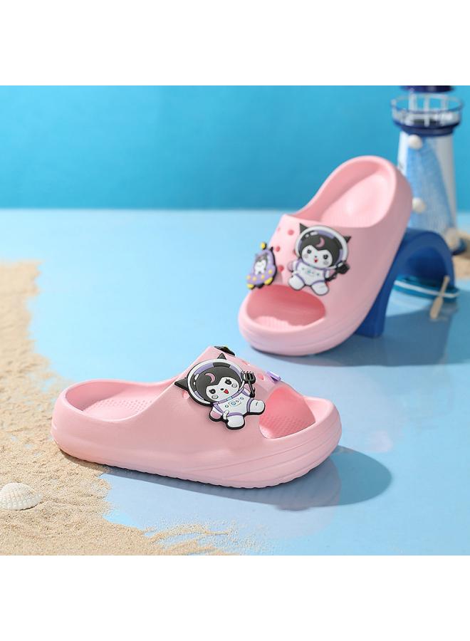 SHAKA Cartoon Children'S Slippers Summer Boys And Girls Home Indoor Non-Slip Children'S Outer Wear Middle And Large Children'S Slippers - Image 2
