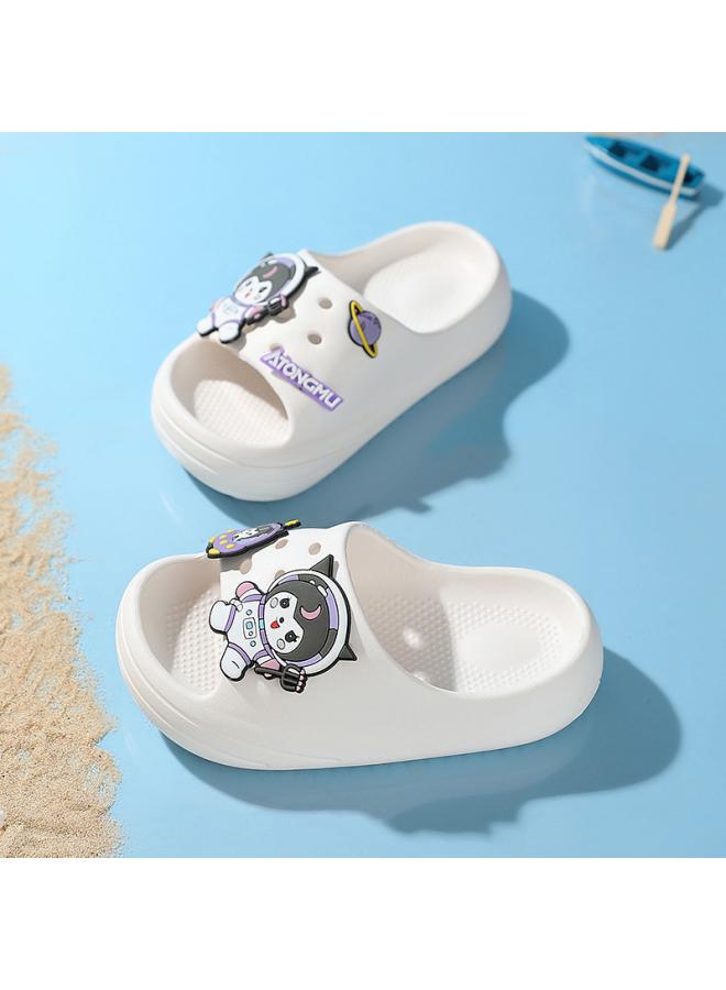 SHAKA Cartoon Children'S Slippers Summer Boys And Girls Home Indoor Non-Slip Children'S Outer Wear Middle And Large Children'S Slippers - Image 1
