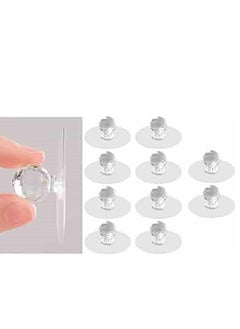 Generic Clear Cabinet Handles, Diamond Crystal Pull Knobs for Wardrobe, Kitchen, Cabinet, Bathroom Cabinet, Furniture Door Window (10pcs)  - Image 3
