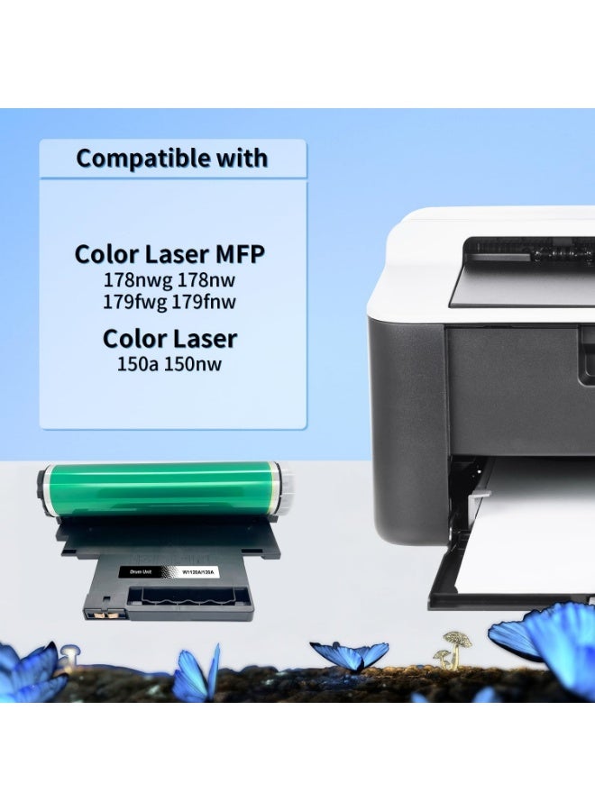 أوفيس ميكر Office Maker 120A Drum Compatible with HP 120A W1120A Imaging Drum Replacement for HP Color Laser 150a 150nw 150 MFP 170 Series MFP 178nw 178nwg 179fng 179fnw 179fwg - Image 2