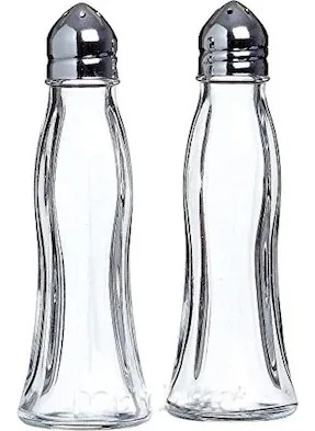 Paşabahçe 80030 Black 2 Li Long Salt Shaker