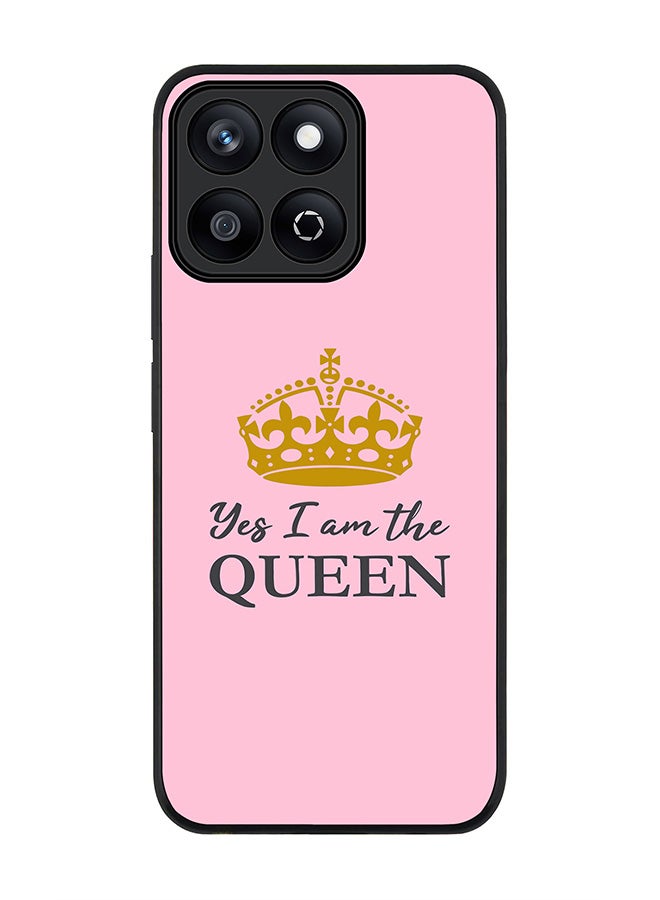 Stylizedd For Honor X7c 4G Case,Slim fit Camera Protection, Shockproof Thin Phone cover  - Yes I'm the Queen - Image 1