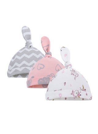 Suitable For 0-6 Month Baby Soft Breathable Tire Cap 3 Pieces - pzsku/Z789B0BDA09DA299D25B0Z/45/_/1663649573/e1db10aa-73b2-4d20-b3b1-be1f0d08c431